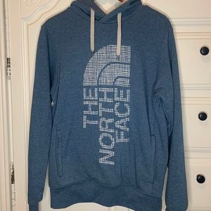 Blue North face hoodie. Men’s small